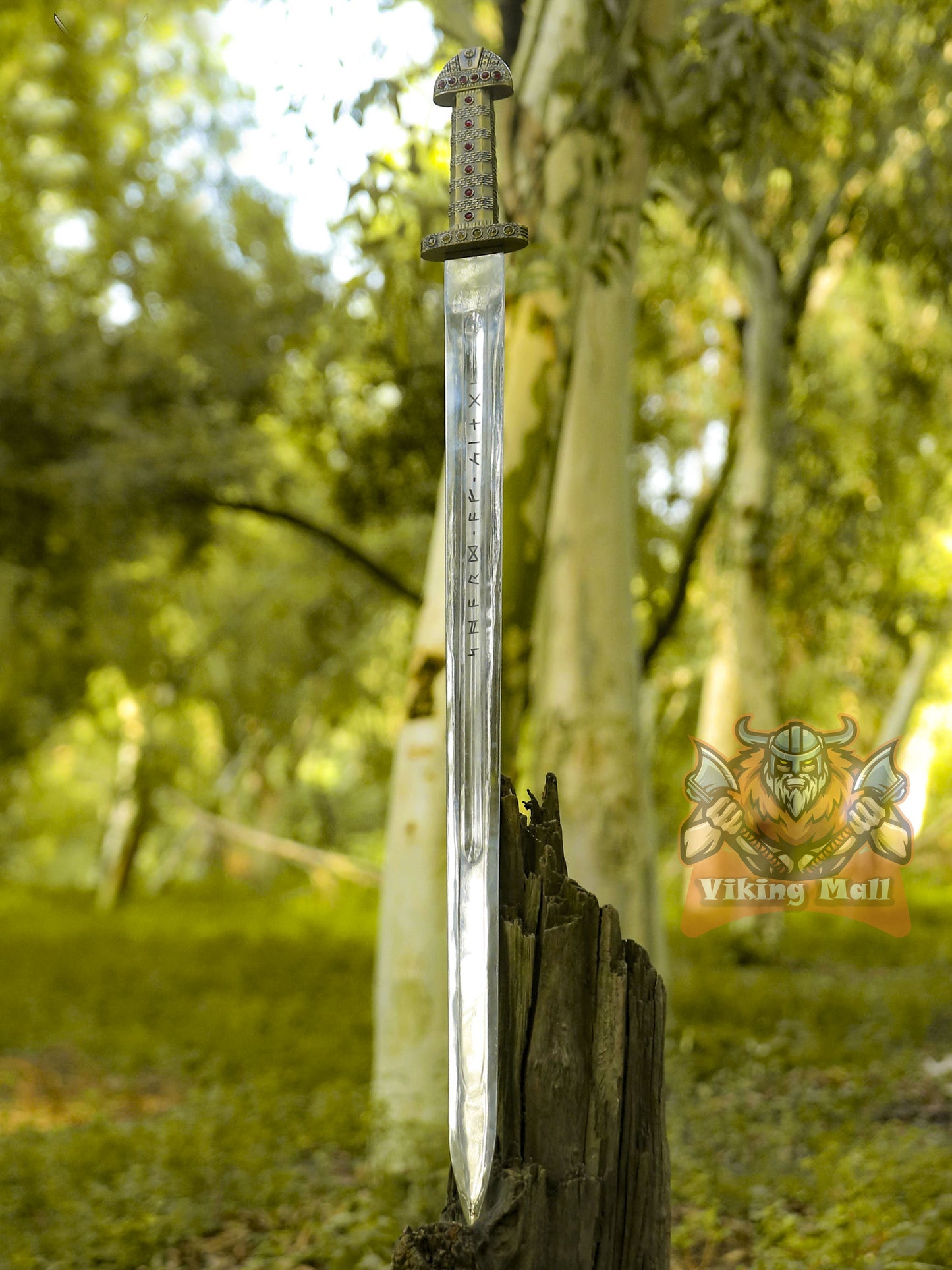 Handcrafted Viking Sword by King Ragnar Lothbrok - King Ragnar Lothbrok Viking Sword - Authentic Norse Replica for Collectors